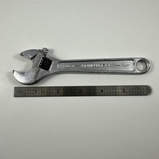 Vtg J.H. Williams Superjustable 6” Adjustable Wrench Alloy Steel USA Forged