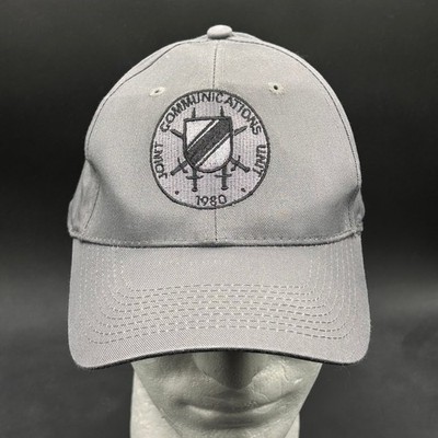 Joint Communications Unit Port & Company Gray Adjustable Baseball Cap 1980