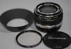 Olympus 24mm f2.8 OM Zuiko Auto-W Wide-angle lens with Lenshood - Nice Ex++!