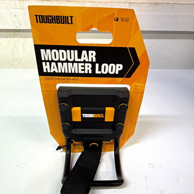 TOUGHBUILT TB-52 Modular Hammer Holder Loop, Steel Clip-On Belt/Pocket