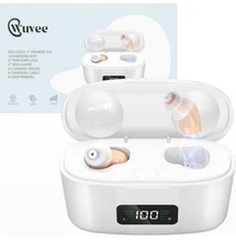 Hearing Aids Amplifiers Seniors Elderly, Rechargeable, Premium Comfort