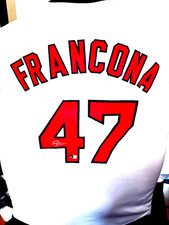 Autographed Signed Terry Francona Boston Red Sox Baseball Jersey Beckett BAS COA