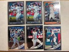 2018 donruss optic baseball SP Lot Of 6 Cards...Bellinger/andujar