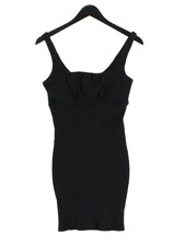 Supré Bodycon Midi Dress M in Black