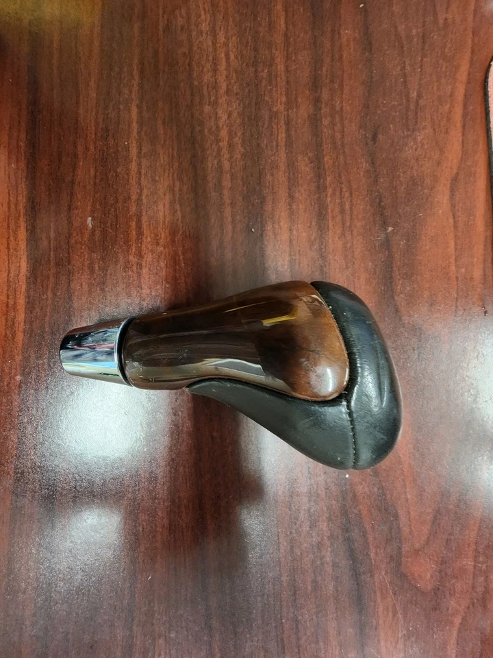 2003 2004 05 2006 MERCEDES-BENZ W220 S430 S500 WOOD SHIFTER KNOB START BUTTON - Image 2 of 3