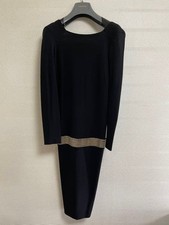 USED GUCCI BLACK STRETCH DRESS, SIZE ACCEPTABLE