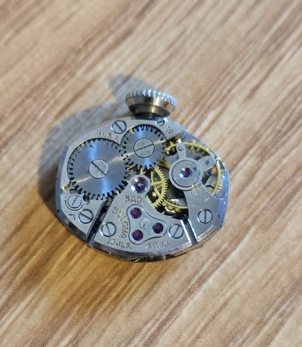 BULOVA Watch Co Bulova Calibre 5AD Movimiento 23 Joyas Bulova Para Piezas/Reparación - Imagen 5 de 14