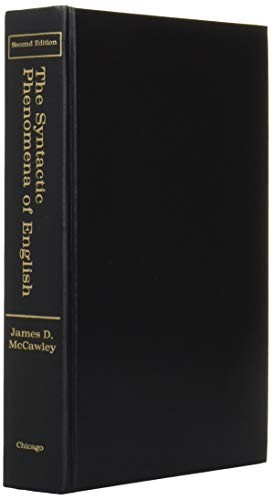 The Synactic Phenomena of English 2e, Mccawley, James