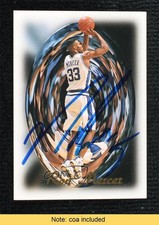 JSA Certified 1997 The Genuine Article Lottery Gems Ron Mercer #LG4 COA Auto 0q3