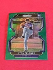 2022 Ryan Feltner ROOKIE RC Panini Prizm #31 Green Prizm