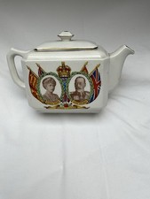 1910-1935  Maling Ware  Mary & King George Silver Jubilee  Ringtons Teapot