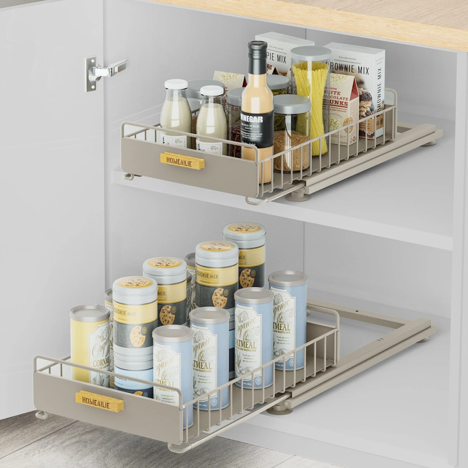 Under Sink Organizer, 2 Packs Under Sink Organizers and Storage, Slide Out Pu...
Opens in a new wind