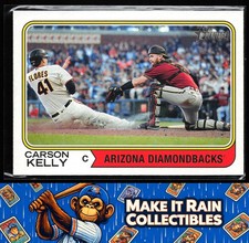 Carson Kelly 2023 Topps Heritage #32 Arizona Diamondbacks Baseball