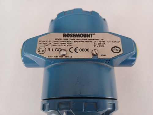 Rosemount Drucksensor Messumformer 3051 / 3001 Pressure Transmitter Neu - Bild 5 von 12