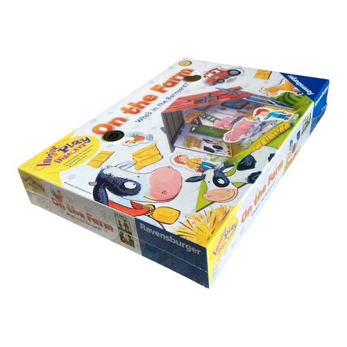 Ravensburger On The Farm Game Who's In The Barnyard Farmyard Imaginary Play - Picture 7 of 10