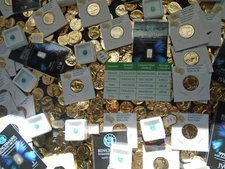 Estate lot Sale US Coins ~ SILVER~GOLD, COINS, EMERALDS- 10 PC. LOTS-INVEST NOW