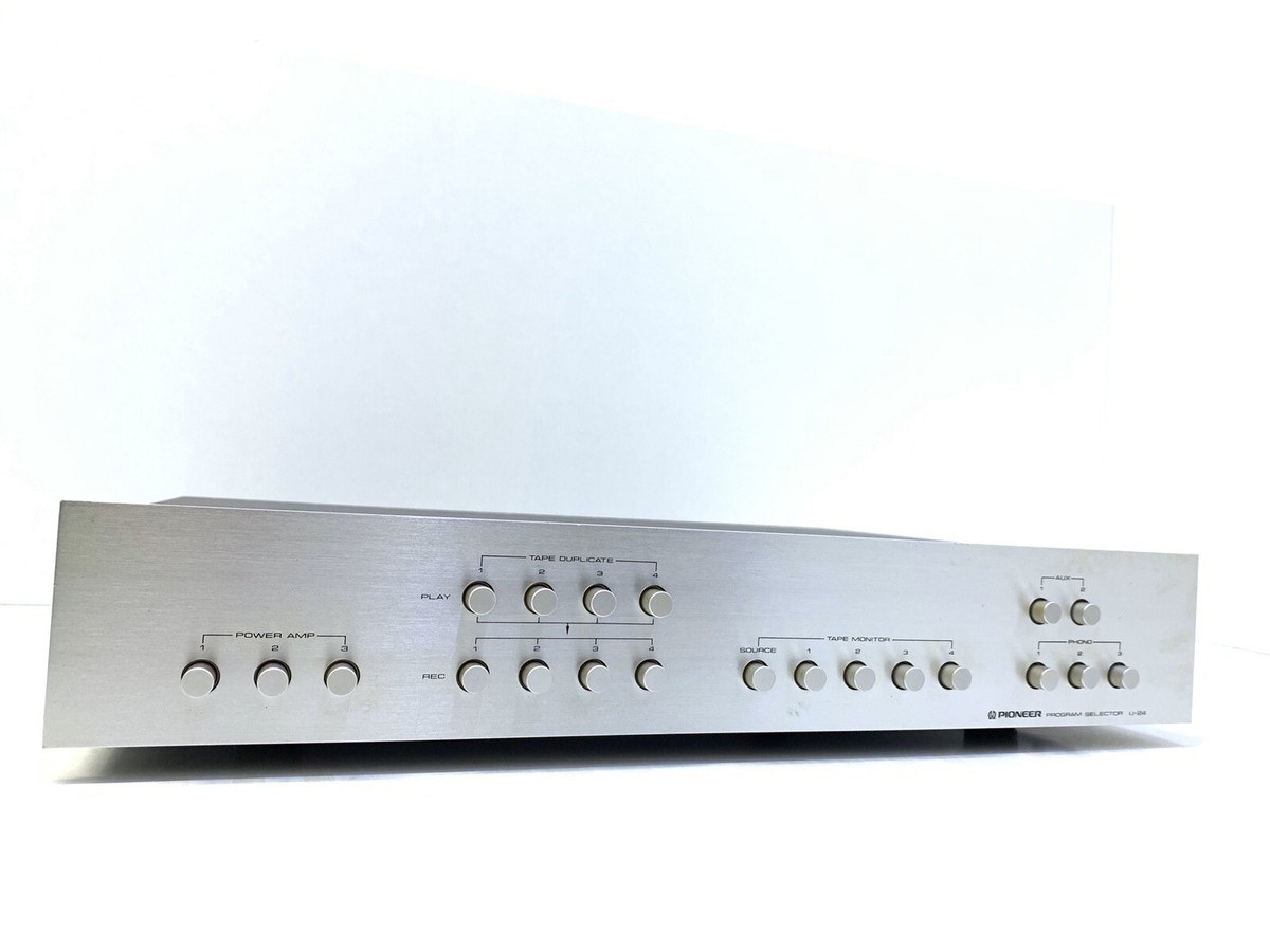 アンプ PIONEER PROGRAM SELECTOR  U-24 Pioneer U-24 Vintage Program Selector - The Music Room