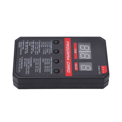 (01)RC Car LED Program Card For Rocket V2 ESC 45A 60A 80A 120A 150A Brushless