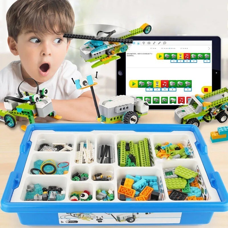 WeDo 2.0 Robotics Core Set Compatible with 45300 Educational Kit Gift