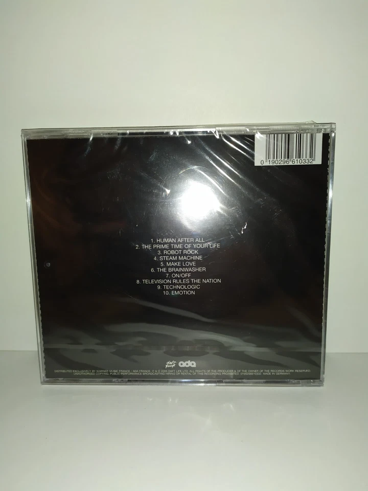 Cd electro french touch Daft Punk Human after all neuf scellé - Photo 2/4