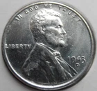 1943 D  Lincoln Cent, Uncirculated (43DDG5)