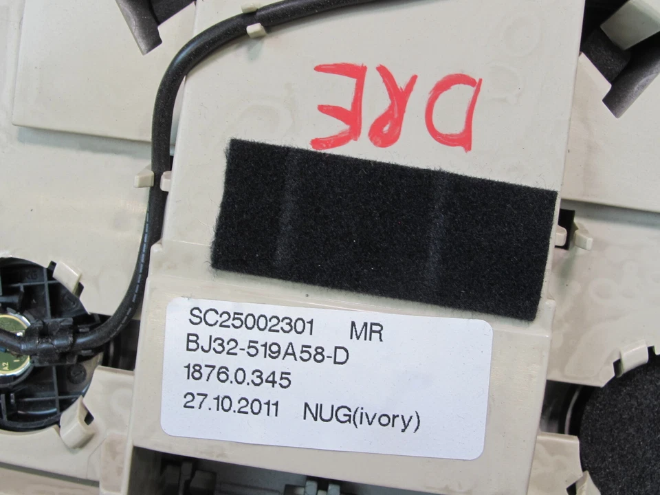 2012-2019 RANGE ROVER EVOQUE L538 OVERHEAD CONSOLE DOME READING LIGHT LAMP SET - Image 2 of 4