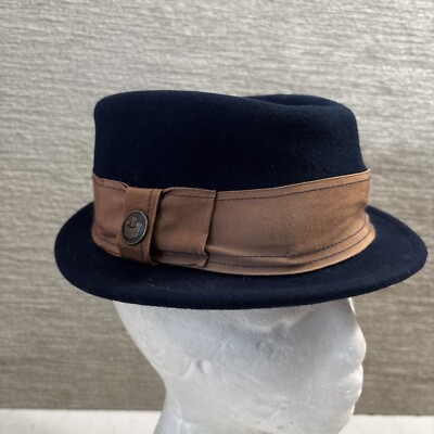 Blue wool Goorin Bros hat, small Goorin The Penguin Beanie Mini, Royal, Kids One Size, Unisex  main image 2