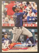 Ronald Acuna Jr. 2018 Topps Update Rookie #us250 (5721)