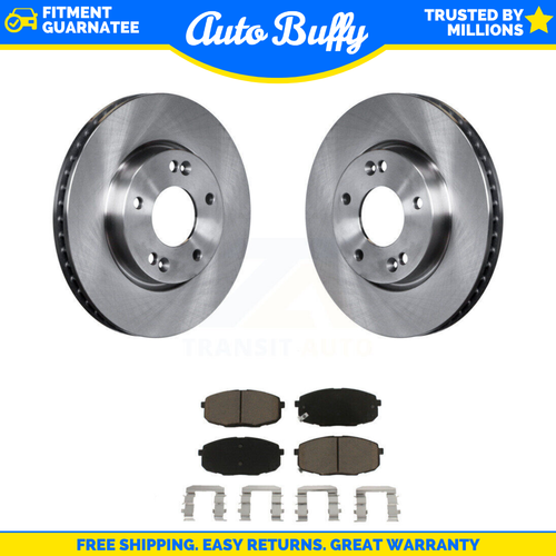 PowerStop Rotor Kit | 2010–2013 Kia Forte (SC5838)