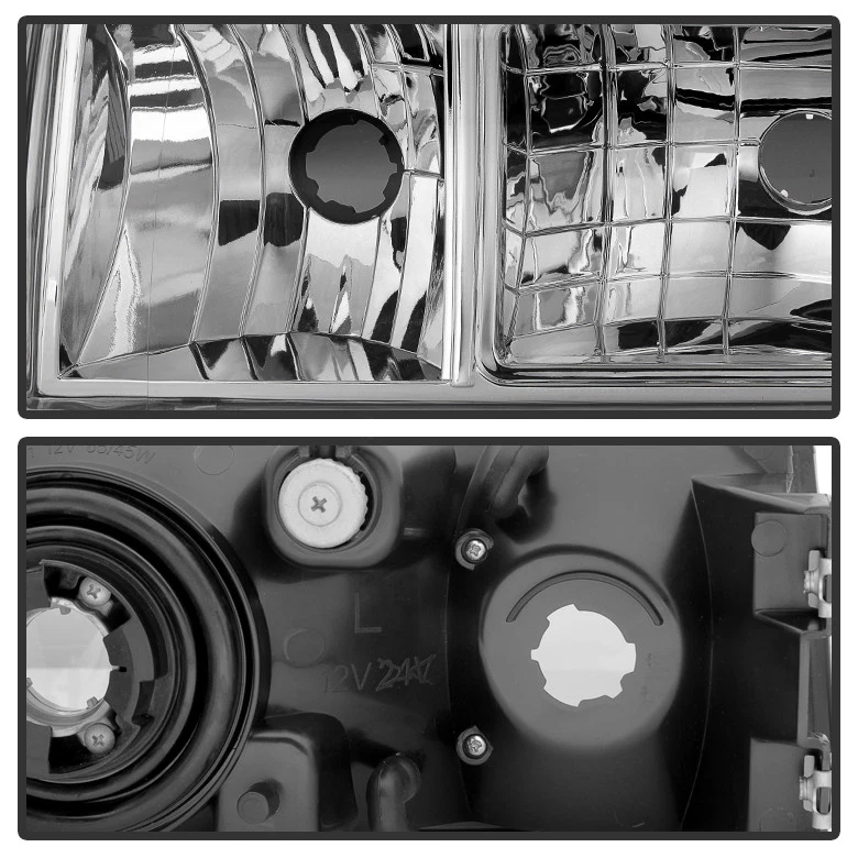 Faros LED Chevy Caprice Impala 1991-1996 con luces de señal de esquina incorporadas Foto 4 de 4