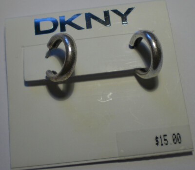 1 Paar Ohrringe Creolen DKNY Neu