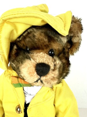 Brass Button Bears Mookie 1930s 20th Century Collectibles w/Stand