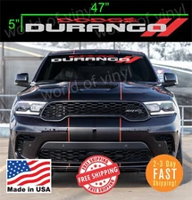 DURANGO word or custom word WINDSHIELD Vinyl Decal Stickers graphics