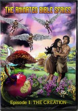 The Animated Bible Series: Episode 1 The Creation NEW DVD Genesis 1-3 Children