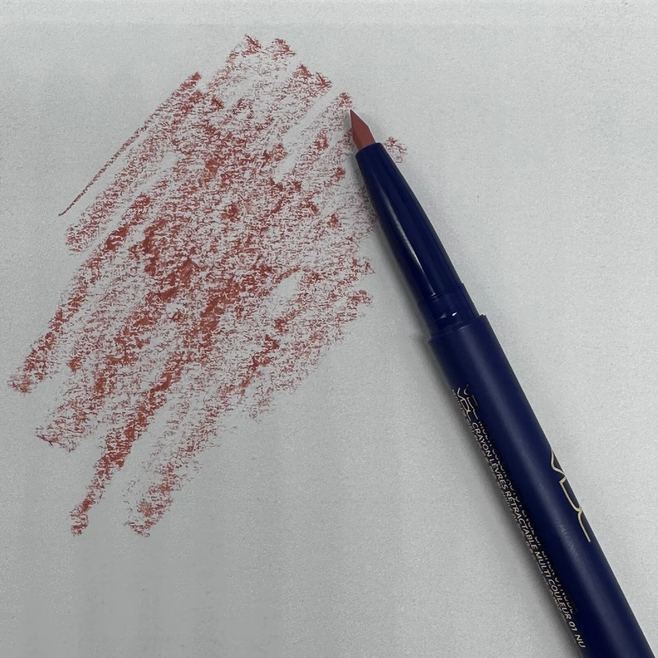 VDL Pantone Multi-Color Auto Pencil Lip Liner 01 NUDE / NU - FULL SIZE x 3 PACK - Imagem 4 de 4