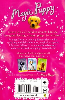 Magic Puppy: A New Beginning Sue Bentley Paperback Book