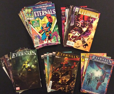 ETERNALS #1 Comics NEW MARVEL MOVIE 39 Books SEVERAL COMPLETE SERIES Ikaris