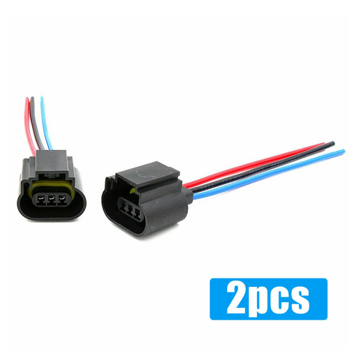 H13 9008 Female Socket Headlight Socket LED Plug Wire Harness Adapter Connector - Picture 12 of 12