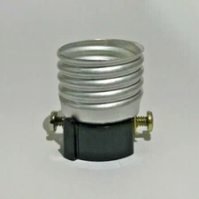 New Short Keyless Socket Interior, Medium Base E26, #SO204i