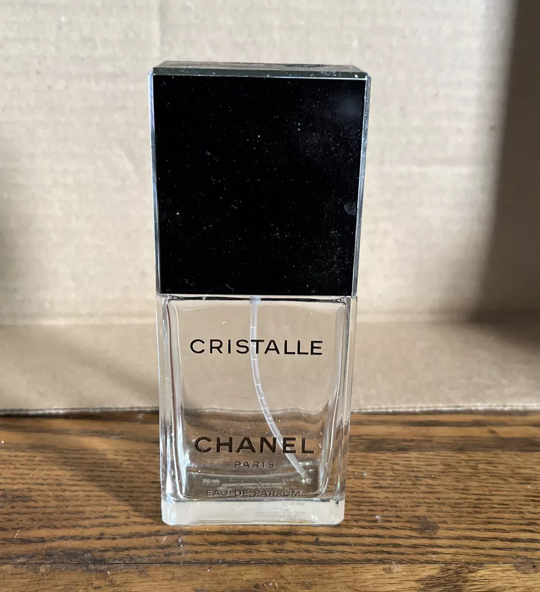 Vtg Cristalle By Chanel Perfume Women 1.7 oz / 50 ml Eau De Parfum Spray  Empty