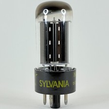 (1) Tested Sylvania 6W4GT Tube Date Code NR DCW Sylvania 6W4 GT Rectifier Tube