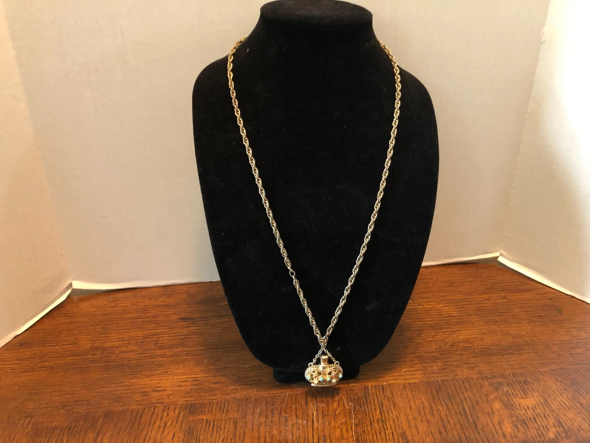 Perfume 2024 holder necklace