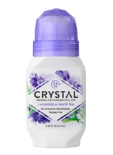 Crystal Mineral Deodorant Roll-On, Lavender & White Tea 2.25 oz