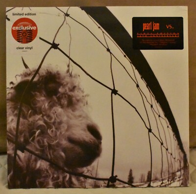 PEARL JAM -VS 30th ANNIVERSARY TARGET LIMITED EXCLUSIVE CLEAR VINYL - NEW SEALED