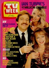 TV Week - July 17, 1982 - Duran Duran, Heather Thomas, Shirley Temple + Plumb