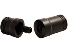 BLACK Aluminum Joint Protectors 5/16x18 Meucci/Players/Viking Pool/Billiard Cues