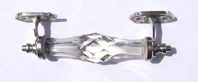 Antique-Style Clear Glass Door Handle – Large Chrome & Cut Glass Pull For Interior Doors, Easy Install