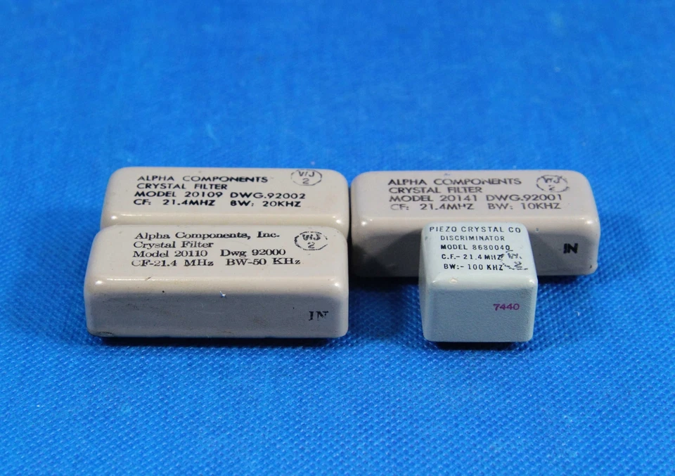 Alpha Components Crystal Filter 20109/20141/20110 4 pieces price! - Image 2 of 3