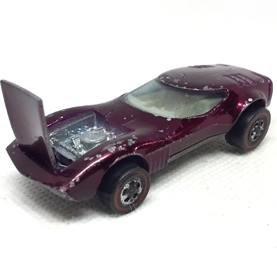 Hot Wheels Redline Torero 1968 Magenta White Interior Made In