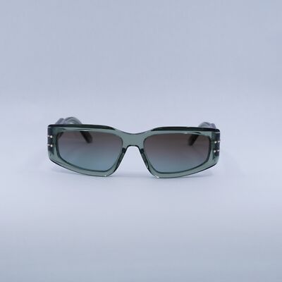 New Dior DIORSIGNATURE S9U 55F2 Shiny Green/Brown Green 